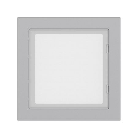 DAHUA-5298|Module Dahua pour station de portier vidéo IP modulaire avec façade argentée en aluminium