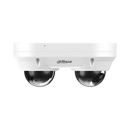 DAHUA-5302|Dôme IP Dahua WizSense 2 4MP avec double orientation, Smart Dual Light et objectif fixe de 2,8 mm