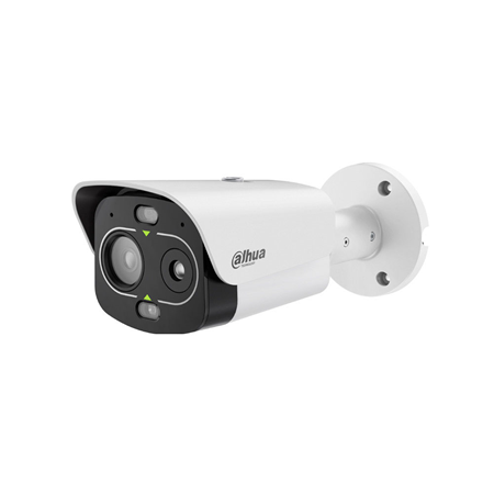 DAHUA-5310|Cámara térmica IP híbrida Dahua Eureka Series de 256×192 y 4MP con medición de temperatura