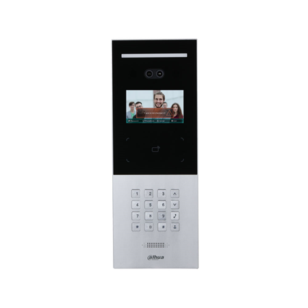 DAHUA-5319|Estación de exterior IP Dahua Lite con reconocimiento facial y cámara dual de 2MP