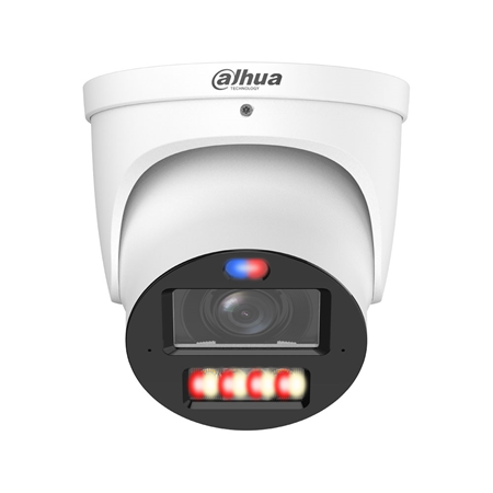 DAHUA-5343|Domo IP Dahua WizSense 3 de 8MP con TiOC PRO y óptica motorizada para exterior