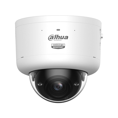 DAHUA-5443|Domo IP Dahua WizMind 7 de 8MP anticorrosión con PTRZ, óptica motorizada 2,7-12 mm, Smart Dual Light, ANPR, WDR 140 dB e IP67