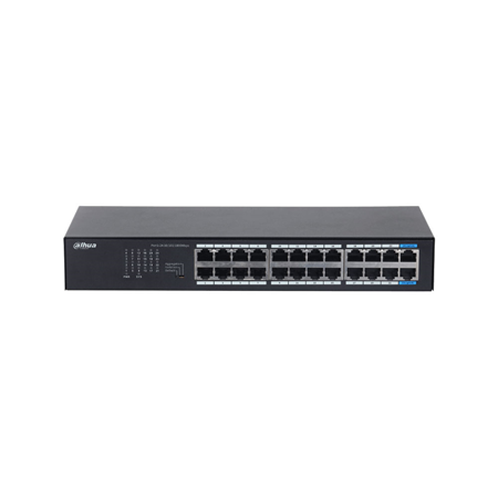 DAHUA-5515|Switch Gigabit no gestionable Dahua de capa 2 con 24 puertos RJ45