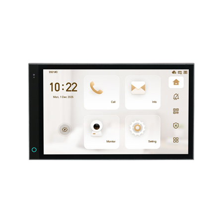 DAHUA-5527|Monitor interior IP y Wi-Fi Dahua de 7 pulgadas con pantalla táctil IPS y PoE