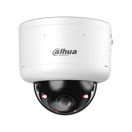 DAHUA-5533|Minidomo IP Dahua WizMind 5 de 4MP con WizColor, PTRZ, IA y disuasión activa