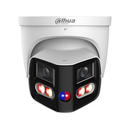 DAHUA-5543|Dahua WizSense 3 8MP panoramic IP mini-dome with 180° view for outdoor use