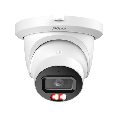 DAHUA-5566|Minidomo IP Dahua WizMind 5 de 5MP con Smart Dual Light y óptica fija de 3,6 mm para exterior