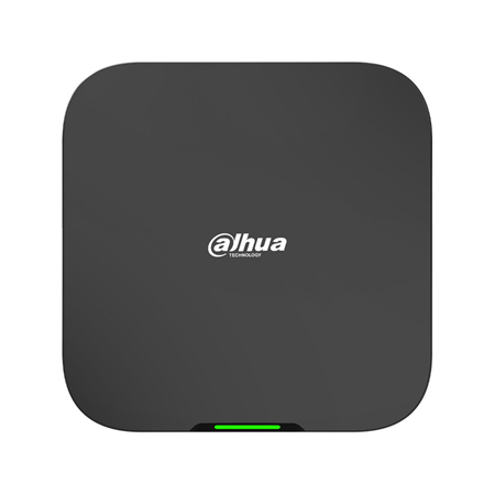 DAHUA-5585|Central de alarma vía radio Dahua Alarm Hub 2 con Ethernet y Wi-Fi en color negro