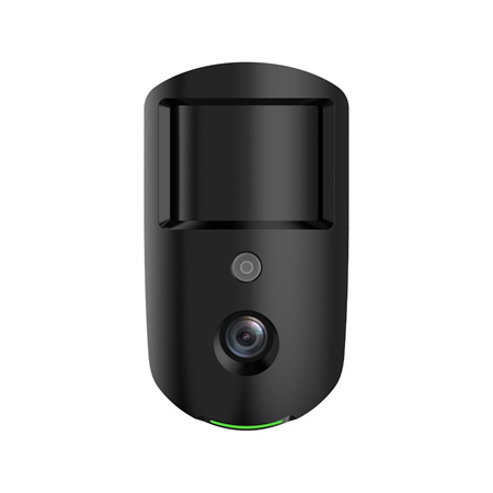 DAHUA-5589|Detector PIRCAM vía radio Dahua 868 MHz con inmunidad a mascotas en color negro