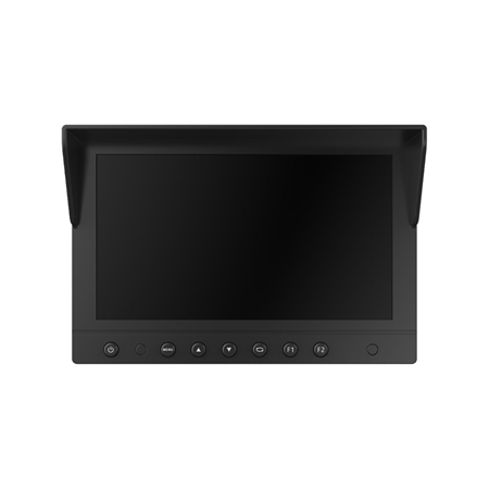 DAHUA-5596|Moniteur tactile mobile Dahua de 7" avec entrée VGA pour enregistreurs MXVR/MNVR