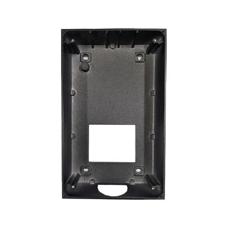 DAHUA-5601|Boîtier encastrable Dahua en aluminium pour terminal VTA2502G-E, finition noire et usage extérieur