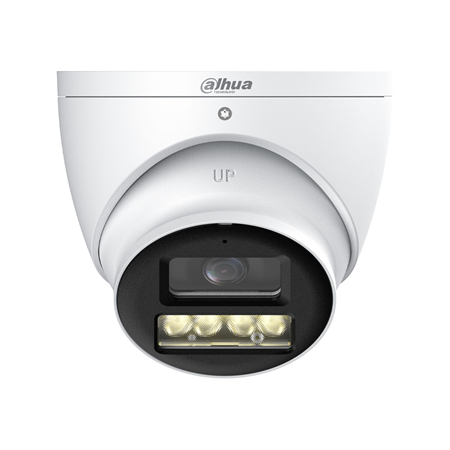 DAHUA-5308|Cámara 4 en 1 Smart Dual Light Dahua Lite de 8MP con micrófono y óptica fija para exterior