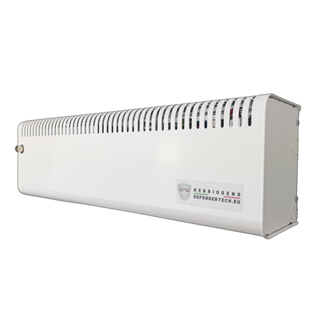 DEFENDERTECH-001 | Generatore di nebbia Defendertech per 25 m². Generazione di 200 m3 in 30 secondi. Batteria tampone non inclusa. Tempo di innesco regolabile 1~30 secondi. Tempo totale di ripresa di 3,5 minuti. Volume totale di 1400 m3. EN 50131-8.