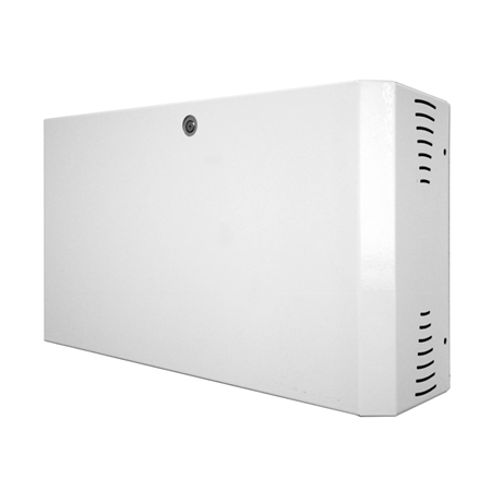 DEFENDERTECH-007 | Cañón de niebla Defendertech para 50 m². Generación de 415 m3 en 40 segundos. Batería de respaldo. Tiempo de disparo ajustable 1~40 segundos. Tiempo total de disparo de 5 minutos. Volumen total de disparo de 2075 m3. EN 50131-8.
