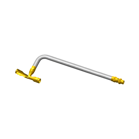DEFENDERTECH-013 | Opción de doble tiro "Front-Back" (tiro frontal y posterior) de 200 mm. Ajustable + 2 boquillas 1x45°.