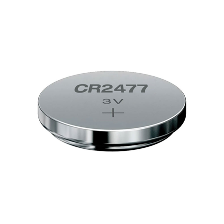 DEM-1202|Pila de litio CR2477 tipo botón de 3V /1000 mAh