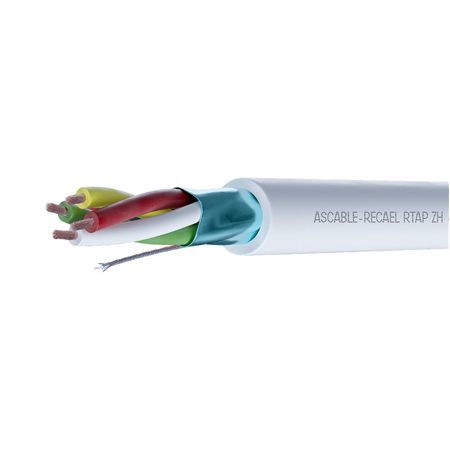 DEM-1267|Halogen-free shielded cable 8 x 0