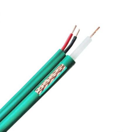 DEM-1319|Cable coaxial KX6 LSHZ combi de RG-59+2 X 0,81