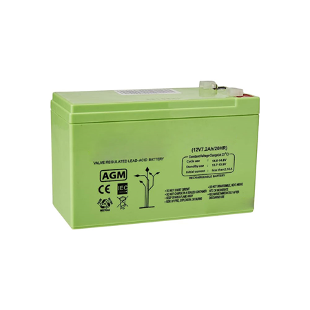 DEM-953|12V /7.2 Ah AGM battery