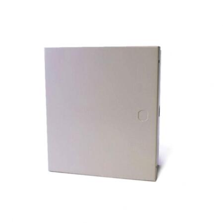DSC-131 | Caja metálica en color blanco vacía con puerta desmontable para centrales PowerSeries Pro. Grado 3.