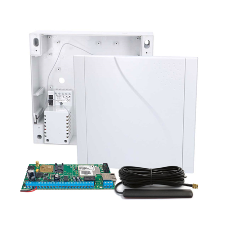 EBS-9 | Kit EBS compuesto por:. 1x Transmisor 4G EBS-6 (EPX400-10AC). 1x Caja de plástico QAR-365N con transformador. 1x Antena QAR-266A para transmisores GPRS