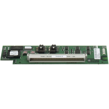 ESSER-23 | Módulo interfaz de red de hasta 16 canales. Transmisión mediante protocolo Token-Passing, similar a la tecnología de bucle DIN 19245-1 (Profibus), tolerancia a interrupciones y cortocircuitos