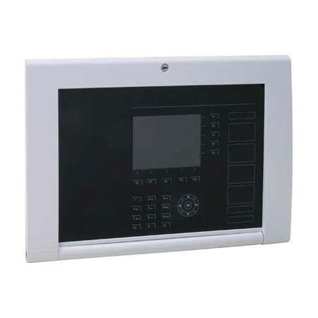 ESSER-56 | Teclado táctil capacitativo de control para serie FlexES. Pantalla gráfica de 5,7" en español. Función de iluminación inteligente de las teclas. Para las centrales de la serie FlexES