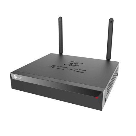 EZVIZ-13 | NVR IP WiFi EZVIZ 8 canali 5MP. H.265 / H.264. Riproduzione fino a 8 canali. 100 Mbps. Uscite HDMI (2K) e VGA (1080P). Capacità 1 HDD SATA. 1 RJ45 Fast Ethernet. 1 USB 2.0. Desktop.