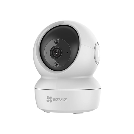 EZVIZ-15 | EZVIZ 2MP Indoor WiFi IP Camera. 10 meter infrared illumination. H.264 format. 2MP 1/3 "CMOS. 1080P @ 15IPS digital resolution. 4mm fixed optics (75 °). Digital WDR, 3D-DNR, picture adjustments, video sensor. 340 ° (H), 55 ° (V) positioner ) Two-way audio MicroSD slot RJ45 network port 5V DC power supply