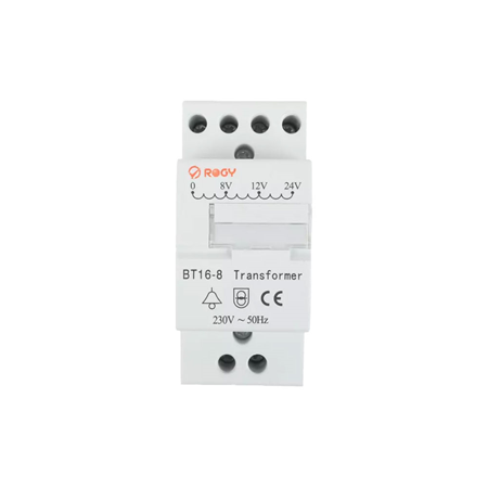 EZVIZ-17 | Low voltage adapter. 8/12/24V AC. Converts 230V AC input to 8V, 12V or 24V AC regulated output.