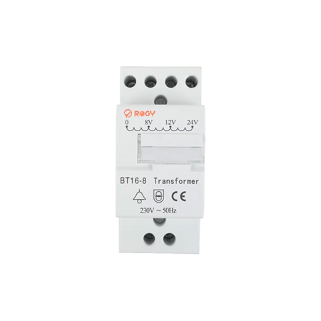 EZVIZ-17 | Adaptador de baja tensión. 8/12/24V CA. Convierte 230V CA de entrada en 8V, 12V o 24V CA de salida regulada.