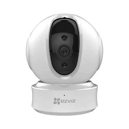 EZVIZ-21 | EZVIZ 2MP WiFi IP Camera with PAN / TILT positioner. 10 meter infrared illumination. Indoor installation environment. H.264 format. 2MP 1 / 2.9 "CMOS. 2MP @ 15IPS digital resolution. 4mm (82 °) fixed optics. Digital WDR, 3D-DNR, picture adjustments, video sensor, mirror. Bidirectional audio. MicroSD slot. Fast Ethernet . 5V DC power supply