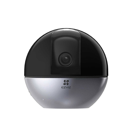 EZVIZ-22 | EZVIZ 4MP Indoor WiFi IP Camera. 10 meter infrared illumination. H.265, H.264 format. 4MP 1 / 2.7 "CMOS. 4MP @ 25IPS digital resolution. 4mm fixed lens (83 °). BLC, WDR 120dB, 3D-DNR, image settings, video sensor, mirror. 340 ° positioner (H ), 75 ° (V). Bidirectional audio. MicroSD slot. RJ45 network port. 5V DC power supply