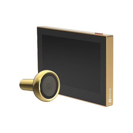 EZVIZ-37|Mirilla digital EZVIZ HP2 Wi-Fi con cámara 1080p y pantalla interior de 4,3 pulgadas