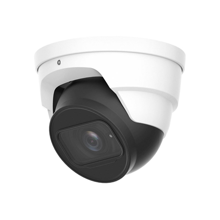 HDC-1T2M-MOTOZ-S2 | Fixed dome 4 in 1 PRO series with Smart IR of 60 m for outdoor. 1 / 2.7 ”CMOS of 2MP. 4 in 1 output (HDCVI / HDTVI / AHD / 960H) switchable by OSD or from DAHUA-498 remote control. 2.7 ~ 12mm motorized lens (38 ° ~ 125 °). 0.02 lux. ICR filter. OSD, AWB, AGC, BLC, HLC, digital WDR, 2D-NR, privacy masks. IP67. 3AXIS. 12V DC.
