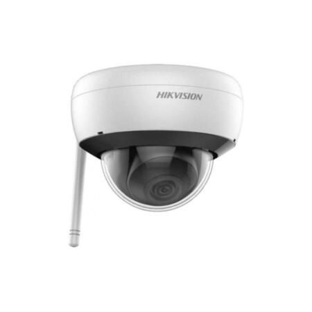 HIK-225 | Domo fijo IP WiFi de HIKVISION® de 2MP con iluminación infrarroja 30m, apto para exterior. Formato H.265+/H.265/H.264+/H.264. CMOS 1/2,8" de 2MP. Resolución digital de 2MP@25IPS. Filtro mecánico. 0,028 lux. Óptica fija de 2,8 mm (114°). OSD, AGC, BLC, WDR digital, 3D-DNR, videosensor, máscaras de privacidad, zona ROI fija. Onvif, ISAPI. Compatible iVMS-4200, Hik-Connect, iVMS-5200, iVMS-4500. IP66. 12V CC.