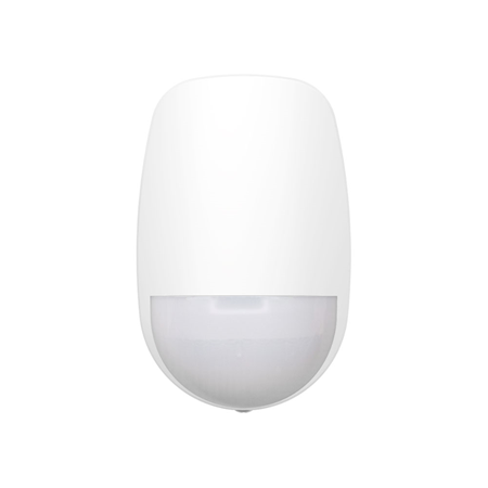 HIK-281 | Detector PIR de cortina vía radio de la serie AX PRO. Alcance de detección de 15 metros, 6,3°. Configuración remota a través de la aplicación. Método de inscripción múltiple y diseño de fácil instalación. Pila de litio CR123A no incluida. Duración de la pila de hasta 5 años. Salto de frecuencia contra interferencias para una transmisión fiable. Alcance vía radio de 1600 metros desde el HUB de control.