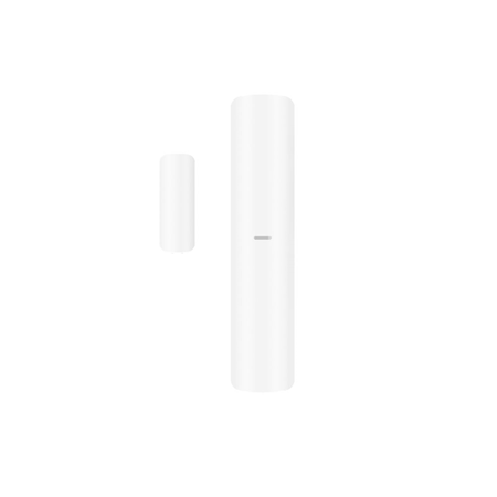 HIK-286 | Contact magnétique par radio de la série AX PRO. Détecte l'ouverture et la fermeture des fenêtres et des portes. Espace maximal entre le capteur et l'aimant : 43 mm. Pile au lithium CR123A non incluse. Durée de vie de la batterie jusqu'à 5 ans. Design fin pour une installation discrète. Entièrement configurable à distance via l'application. Méthodes d'inscription multiples et conception d'installation facile. Sauts de fréquence contre les interférences pour une transmission fiable. Portée radio de 1600 mètres depuis le HUB de contrôle.