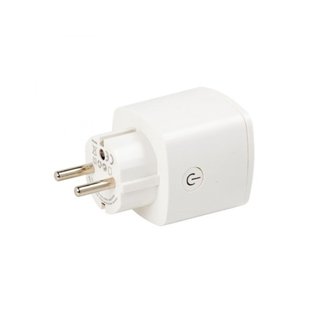 HIK-299 | Enchufe inteligente vía radio de la serie AX PRO. Múltiples métodos de inscripción y diseño de fácil instalación. Salto de frecuencia contra interferencias para una transmisión fiable. Indicador de intensidad de señal. Configuración completamente remota a través de App. Protección de voltaje y corriente. Pantalla de energía consumida. Activar por alarma de zona, por armado / desarmado / ausente / borrar alarma, por fallas, manual, horario