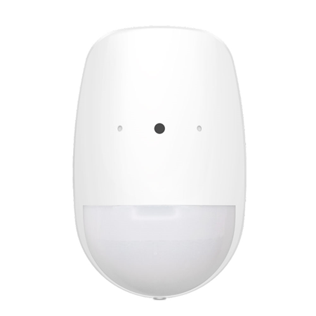 HIK-300 | Detector PIR y de rotura de vidrio vía radio de la serie AX PRO. Alcance de detección PIR de 12 metros, 85,9°. Antimascotas de hasta 30 kg. Alcance de detección de rotura de vidrio de 8 metros, 120°. Configuración remota a través de la aplicación. Método de inscripción múltiple y diseño de fácil instalación. Se alimenta con 2 pilas de litio CR123A. Duración de la pila de hasta 4 años. Salto de frecuencia contra interferencias para una transmisión fiable. Alcance vía radio de 1600 metros desde el HUB de control.