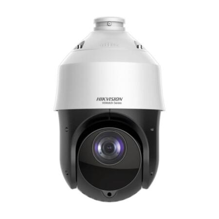 HIK-36N | HIKVISION® HDTVI PTZ dome HiWatch™ series, 160°/sec. with IR of 100m, for outdoors. 1/3" CMOS, 1 MP. 720P. 15X optical zoom 5~75 mm (53,8°~4°). 16X digital zoom. Dual output (HDTVI / 960H). ICR filter. OSD, AWB, AGC, BLC, digital WDR, 3D-NR, privacy mask. 256 presets. RS485. Alarm: 2 in / 1 out. IP66. 12V DC. Bracket is not included. Power supply included.