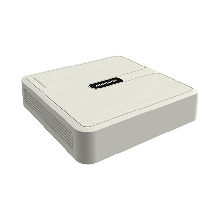 HIK-418 | DVR 5 en 1 Serie HiWatch™ de HIKVISION® de 8 canales. Formatos H.265+/H.265. 8 canales BNC 1080N + 2 canales IP 5MP. Grabación 1080N@15ips. Salidas HDMI y VGA 1080P. Audio bidireccional. Admite 1 HDD 4TB, 1 RJ45, 2 USB