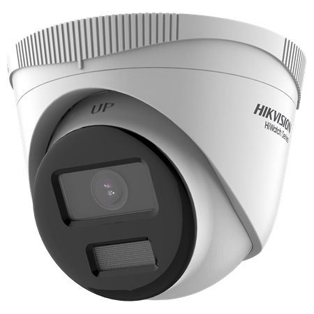 HIK-445 | Domo IP Hikvision Color Vu. 1/2.8″ Progressive Scan CMOS. 4 Megapixel (2560x1440). Lente 2.8 mm. 0 Lux. Imagen a color 24/7. H.265+/H.265/H.264+/H.264. Dual Stream. RJ-45 10/100 BaseT. PoE IEEE802.3af. IP67. IR CUT. Interfaz WEB, CMS, Smartphone y NVR .Compatible con ONVIF