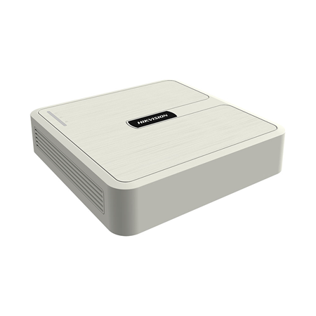 HIK-62N | DVR 5-en-1 Serie HiWatch™ de HIKVISION® de 8 canales HDCVI/HDTVI/AHD/CVBS 1080N + 2 canales IP 5MP. H.264+/H264. Reproducción síncrona de 8 canales. Grabación 5MP (solo IP), 1080P Lite, HD 720P Lite, 720P, WD1, 4CIF, VGA, CIF. Salidas VGA y HDMI a 1080P. Audio bidireccional. 4 entradas de audio vía coaxial. Admite 1 HDD SATA. ONVIF. Sobremesa