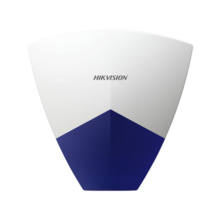 HIK-806|Sirene exterior com fios Hikvision com luz piloto azul