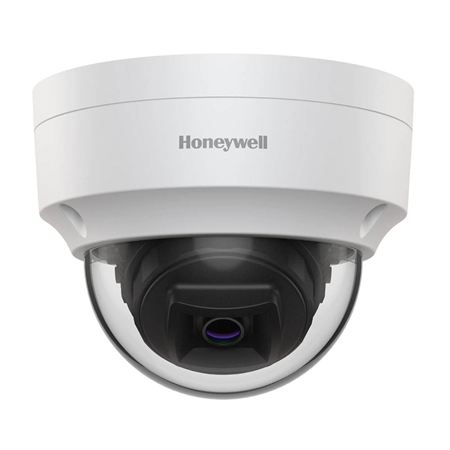 HONEYWELL-162 | Domo IP Honeywell Serie 30. 2MP@25ips, H.265/H.264. 0,065 lux, Smart IR 30m. Óptica fija de 2,8 mm. WDR 120dB, 3D-DNR, ROI. Ranura MicroSD, RJ45, Onvif, IP66, IK10, PoE