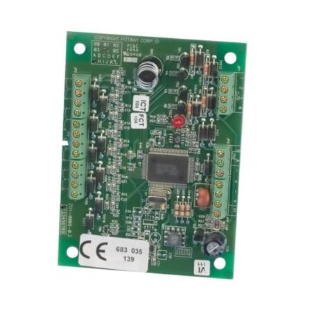 HONEYWELL-167 | Módulo expansor multiplexado Honeywell RIO para sistemas Galaxy. 8 zonas. 4 salidas lógicas programables con capacidad de hasta 400 mA cada una. Conexión con la unidad de control a través del bus RS-485. Compatible con el control de los paneles Galaxy. Sólo PCB. Fuente de alimentación de 12V CC (en el bus)
