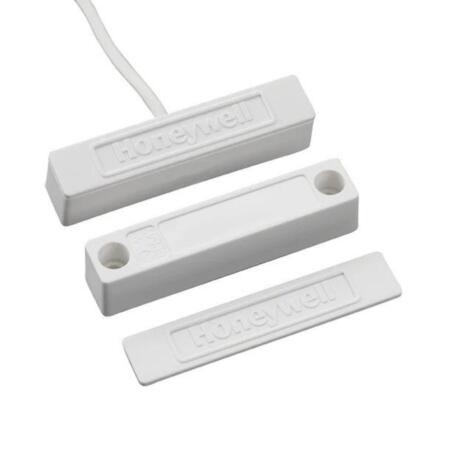 HONEYWELL-191 | Contacto magnético multiplexado V-Plex de Honeywell para montaje en superficie. Auto-programable. Protegido contra humedad e impactos. Compatible con control/comunicador 4140XMPT-2 y VISTA120. Certificado EN50131-2-6:2009-5 Grado 2 Clase Ambiental II