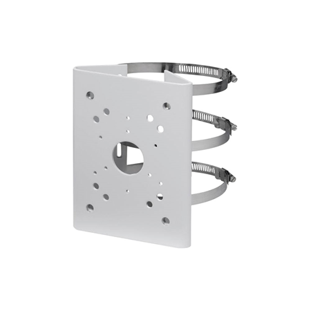 HONEYWELL-198 | Soporte abrazadera de columna para domos PTZ Honeywell. Acero SECC. Apto exteriores