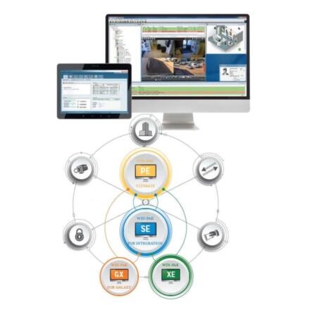 HONEYWELL-218 | Software de administración de usuarios WIN-PAK 4.8 ULTIMATE. Sistemas integrados de acceso, vídeo e intrusión mediante una misma interfaz. Aumenta la información sobre la situación y elimina costosas falsas alarmas. Sin restricción en cuanto a número de usuarios de tarjeta y usuarios del sistema. Sin restricción en cuanto a número de centros y puntos de acceso. Admite hasta 40 grabadores y 2560 cámaras. Minimiza los costes de alta y formación de usuarios. Intuitiva interfaz web para administración de accesos, con herramienta de ayuda integrada. Minimiza los costes de despliegue de servidores: compatible con VMWare 6.5 para aprovechar los activos de servidor e infraestructura de TI existentes. Informes sobre el sistema personalizables y automatizados con envío por correo electrónico. Realización de tareas cotidianas de control de accesos desde cualquier lugar utilizando la interfaz web. Incluye API para integración personalizada con sistemas de otros fabricantes